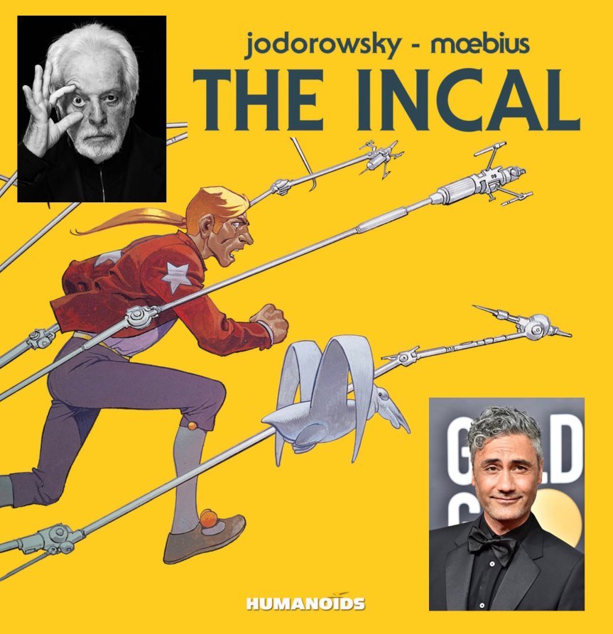 JODOROWSKY’nin INCAL Serisi, Taika Waititi ile Beyazperdeye Taşınıyor!