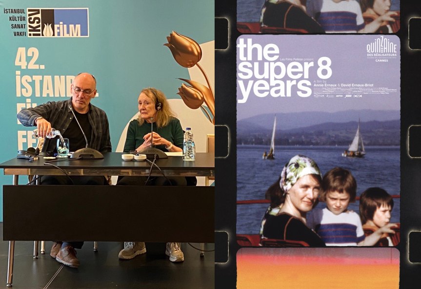 Nobel Edebiyat Ödülü Sahibi ANNIE ERNAUX, 42. İstanbul Film Festivali’nin Konuğu olarak İstanbul’daydı