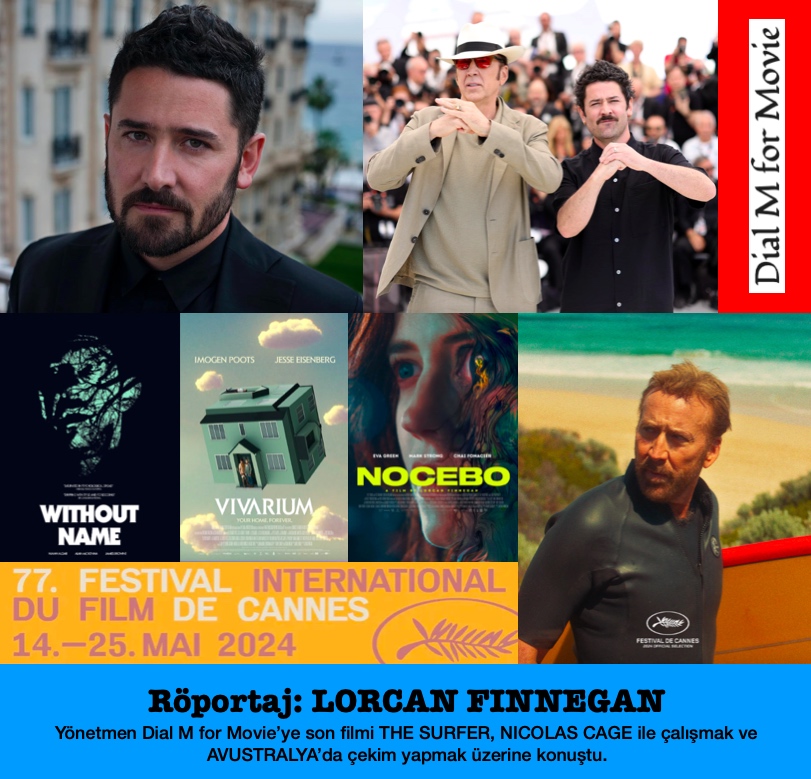 LORCAN FINNEGAN, Başrolünde Nicolas Cage’in Bulunduğu son filmi THE SURFER hakkında Dial M for Movie’ye Konuştu!